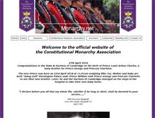 Tablet Screenshot of monarchy.net
